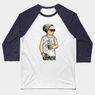 Little Boy Baseball T-Shirt